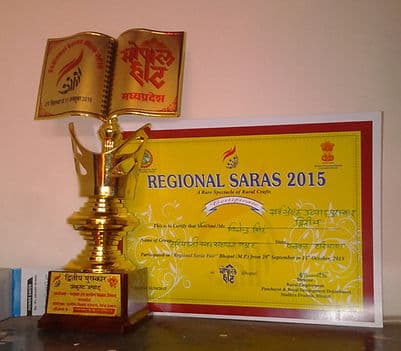 Regional SARAS 2015 Award & Certificate